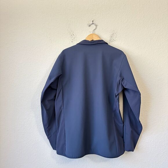 PATAGONIA Adze Hybrid Jacket Navy Blue Polartec Full Zip Stretch Outdoor - Picture 2 of 14